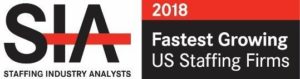 SIA Fastest Growing Staffing Firms 2018